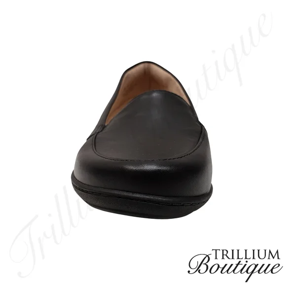 SOUL Naturalizer Zapato Loafer Black New in Box Leather Upper - Picture 3 of 13